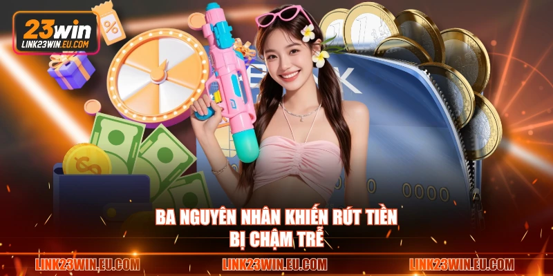 Ba nguyên nhân khiến rút tiền bị chậm trễ
